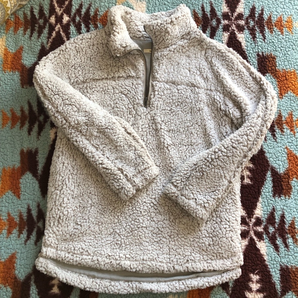 Sherpa pullover
